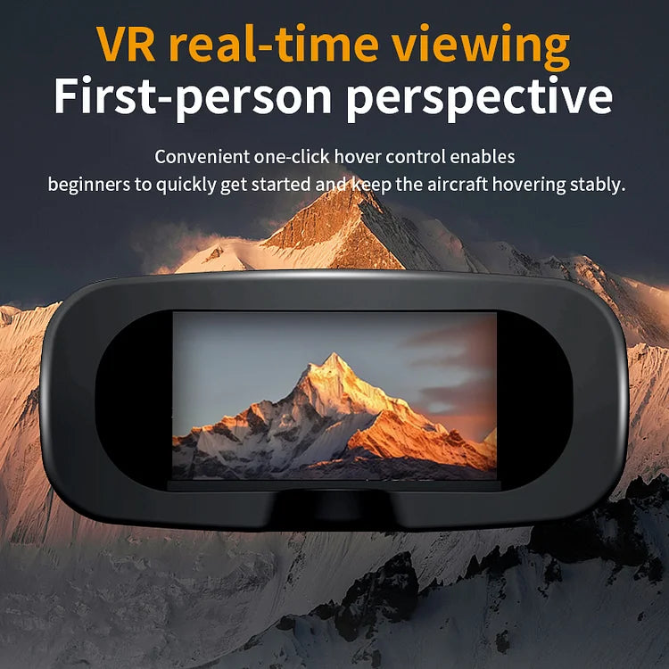 💖2025 New VR Glasses Version H20 Aircraft Optical Flow Positioning High-Definition Aerial Photography Aircraft